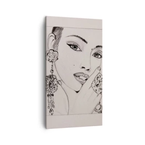 Impression sur toile - Image sur toile - Le plus beau joyau - 45x80 cm