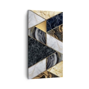 Impression sur toile - Image sur toile - Pierre après pierre - 45x80 cm