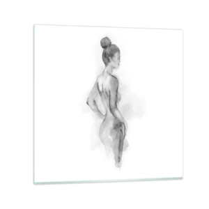 Impression sur verre - Image sur verre - Belle comme une peinture - 30x30 cm