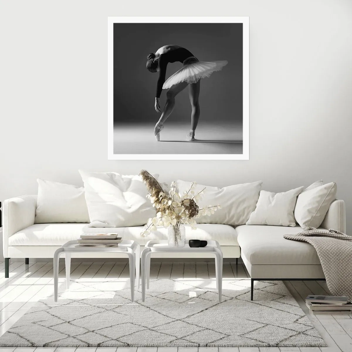 Affiche - Poster - Belle ballerine - 30x30 cm