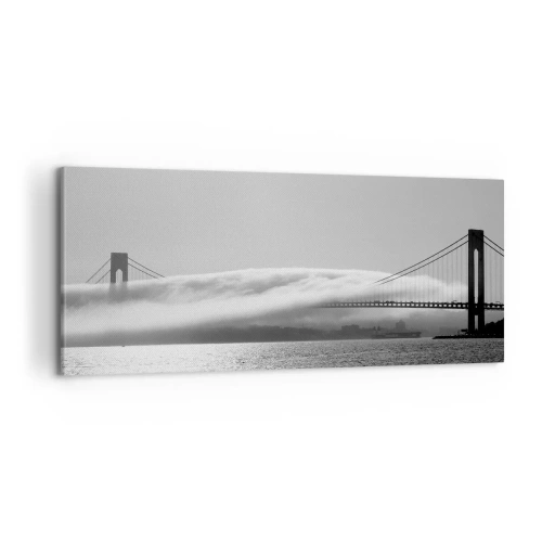Impression sur toile - Image sur toile - Naviguez à travers les Portes des Étoiles - 100x40 cm