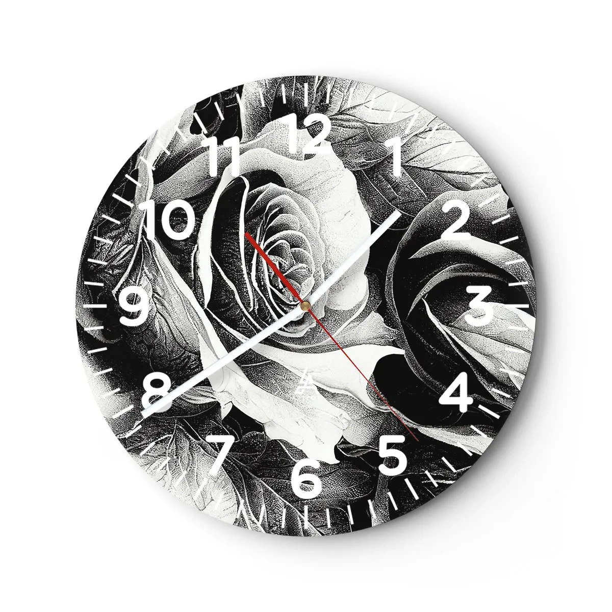 Horloge murale - Pendule murale - Toujours une reine - 30x30 cm