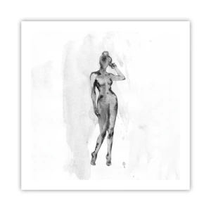 Affiche - Poster - Etude de l'idéal de la féminité - 60x60 cm