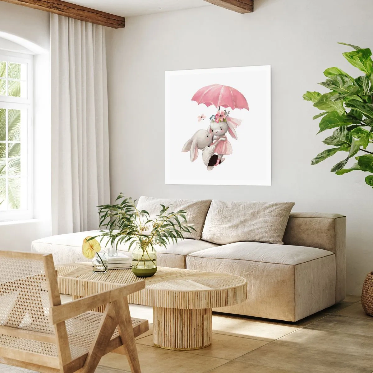 Affiche - Poster - C'est ça l'amour - 30x30 cm