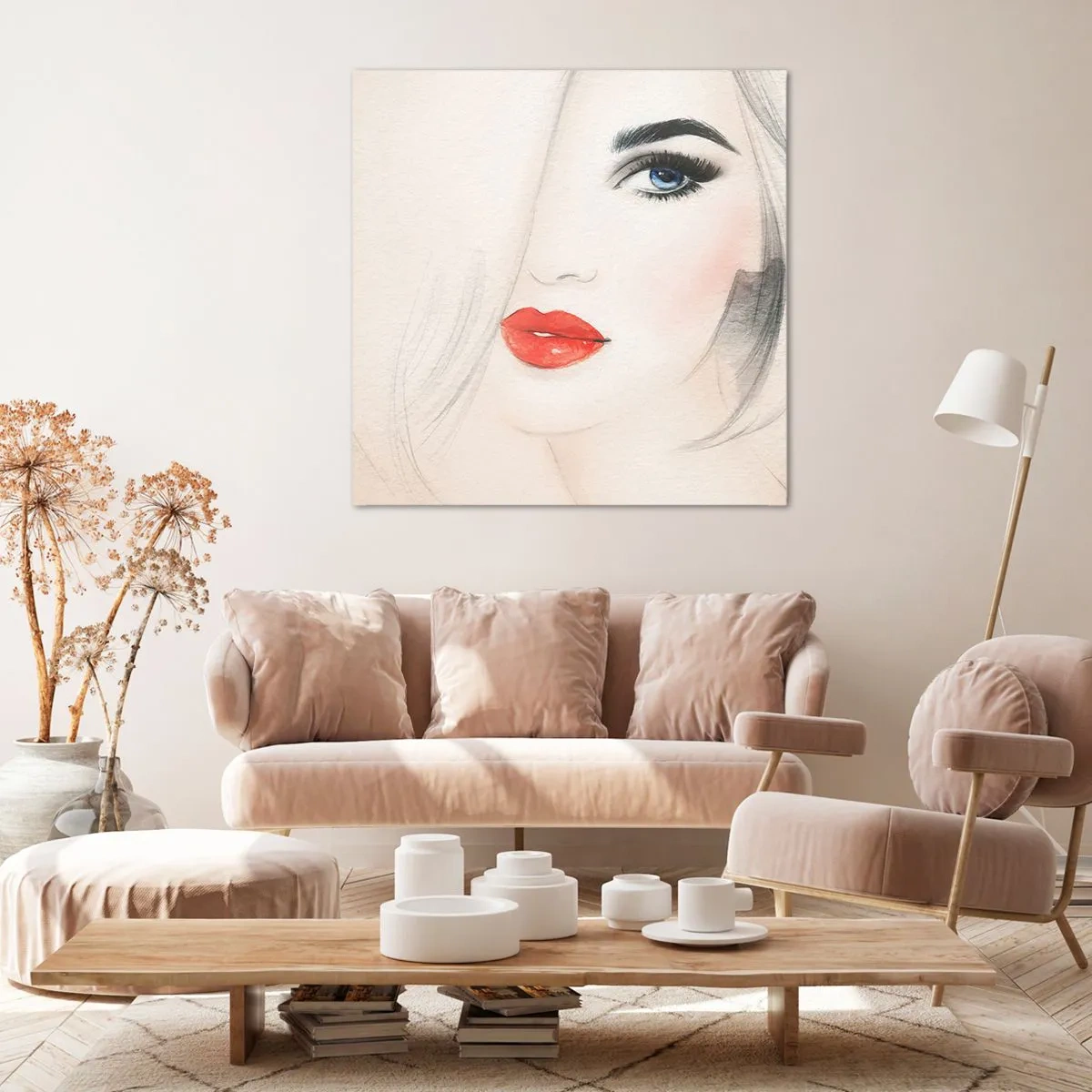 Impression sur toile - Image sur toile - Il hypnotise et enivre - 70x70 cm