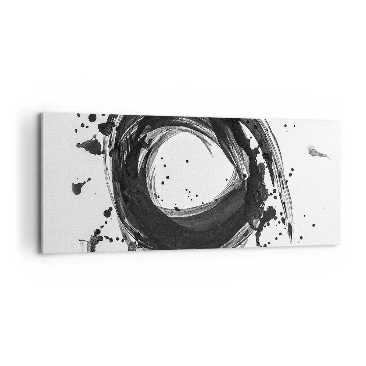 Impression sur toile - Image sur toile - Le tourbillon de la création - 100x40 cm