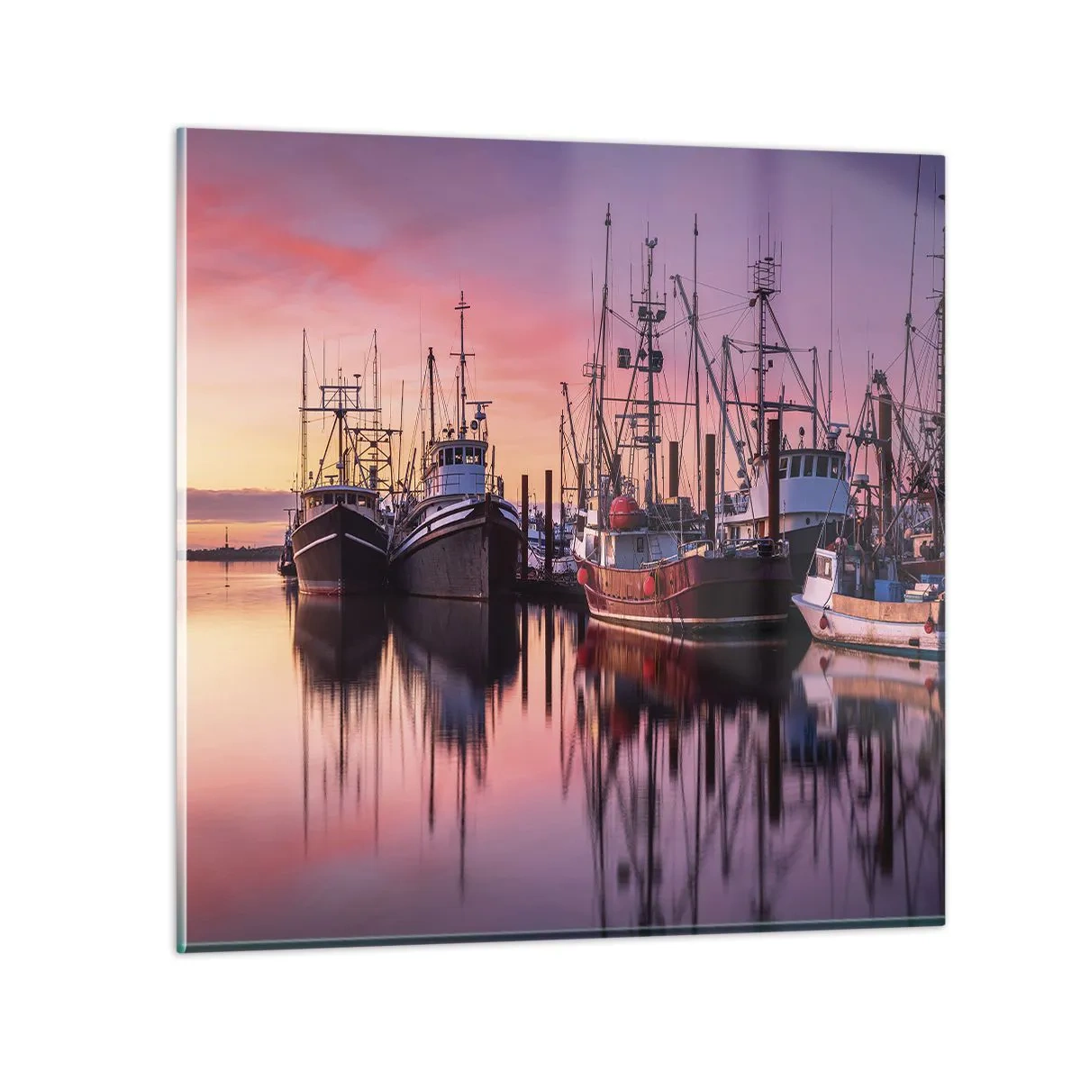 Impression sur verre - Image sur verre - Avant le jour suivant - 70x70 cm