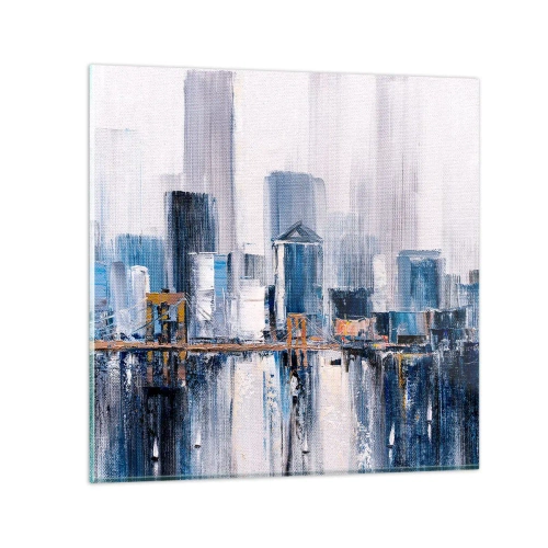 Impression sur verre - Image sur verre - Impression new-yorkaise - 50x50 cm