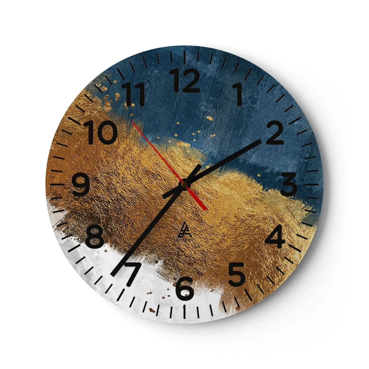 Horloge murale - Pendule murale - Les couleurs de l’été - 40x40 cm