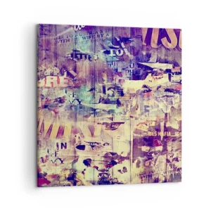 Impression sur toile - Image sur toile - Et c'est tout ce qu'il y a à faire - 50x50 cm