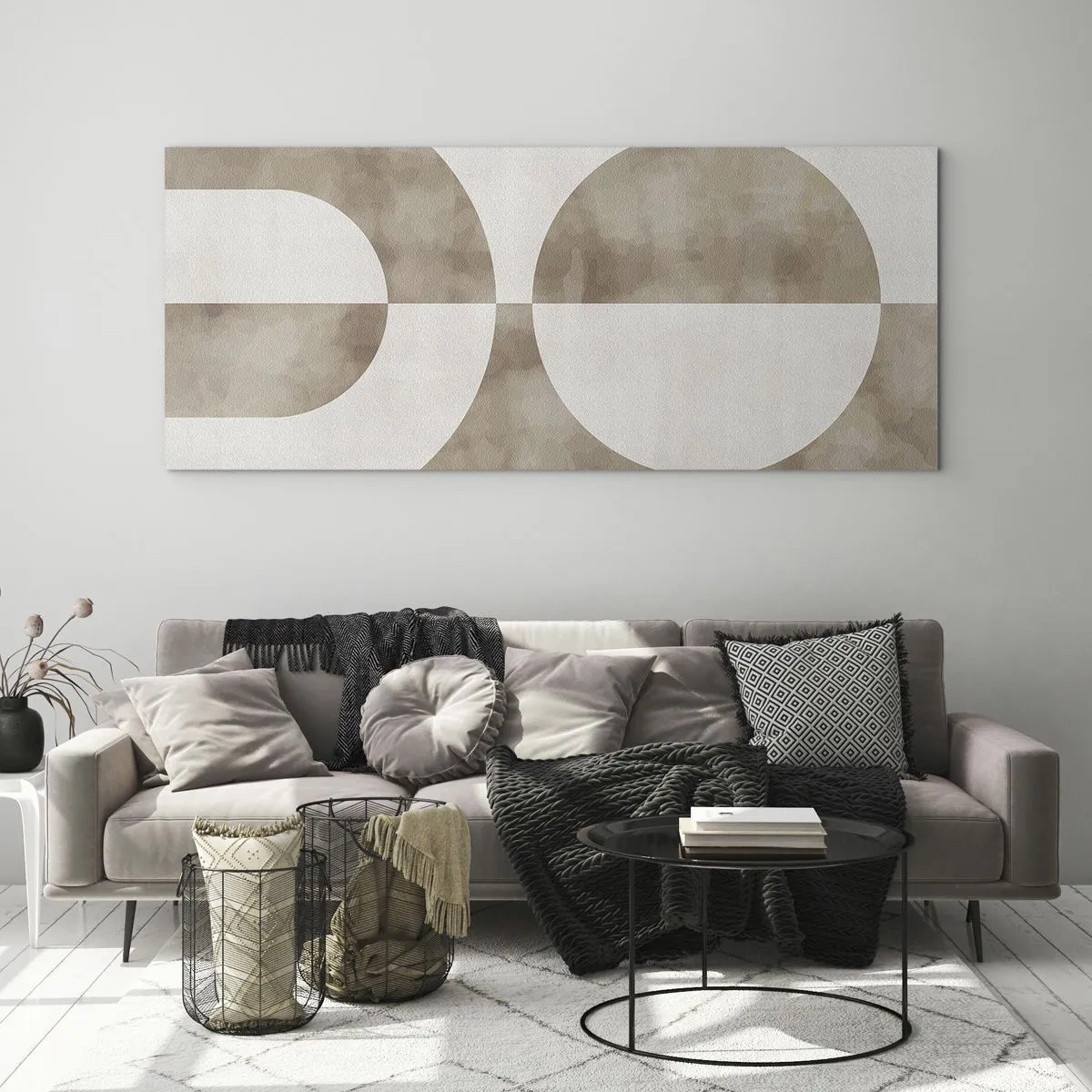 Impression sur verre - Image sur verre - Similitudes et différences - 100x40 cm