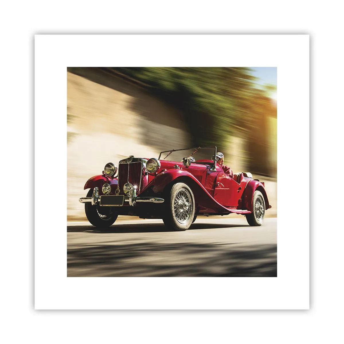 Affiche - Poster - Plus belle que Nike de Samothrace - 30x30 cm