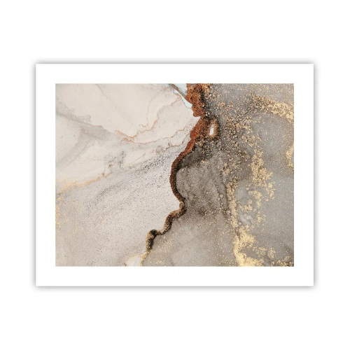 Affiche - Poster - Aux frontières des couleurs - 50x40 cm