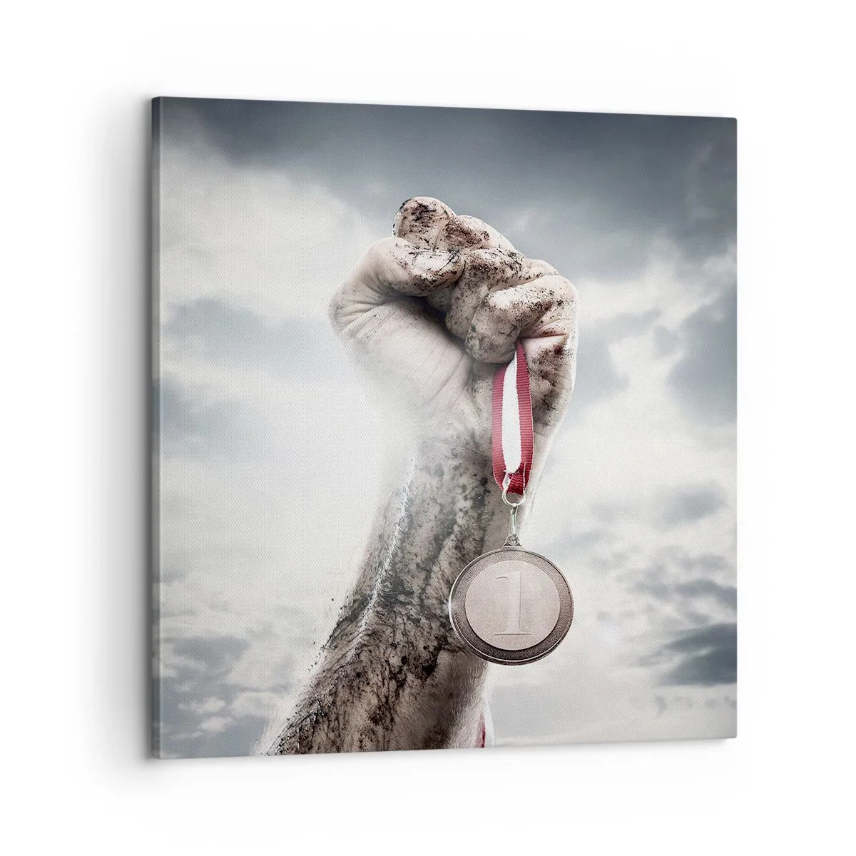 Impression sur toile - Image sur toile - Per aspera ad astra - 60x60 cm