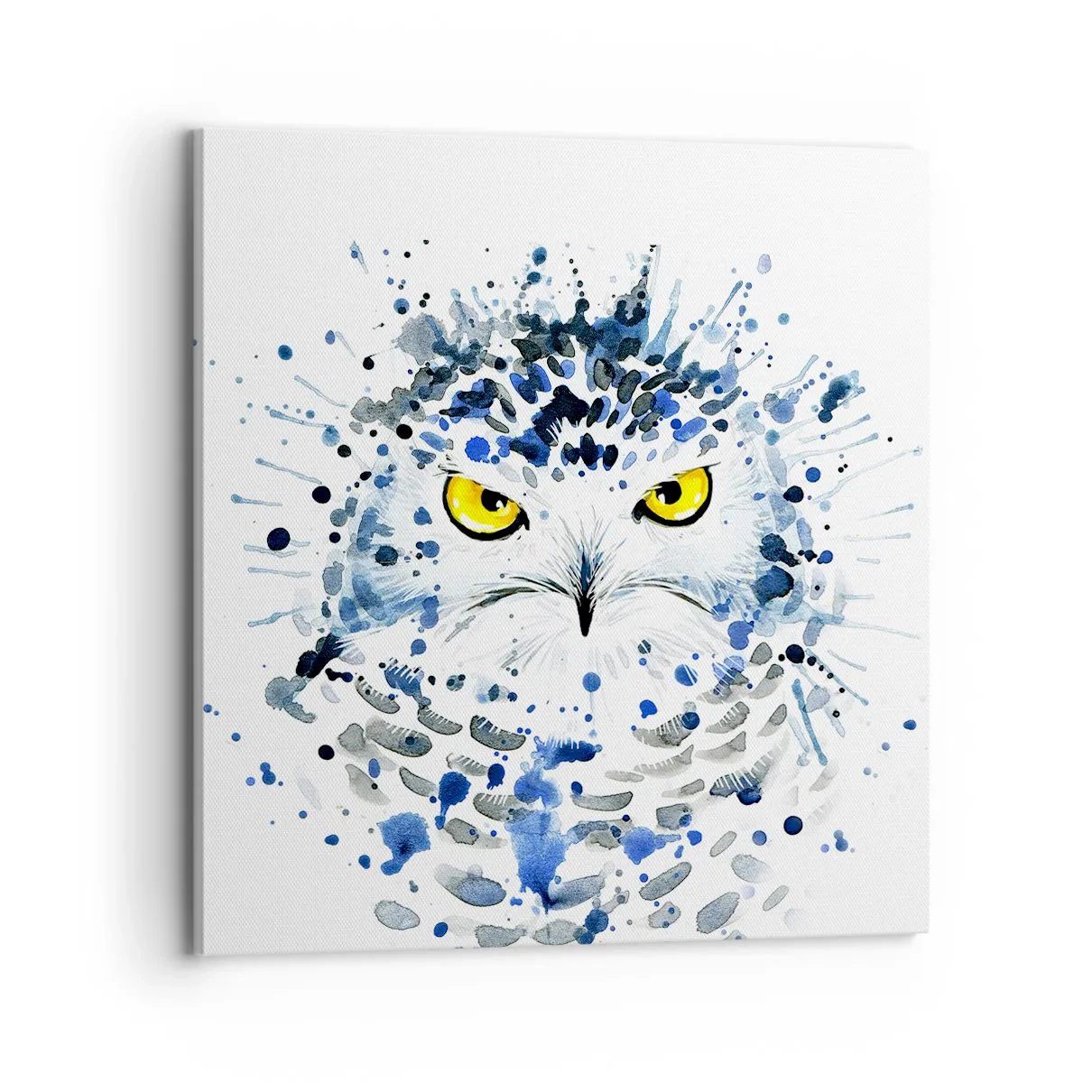 Impression sur toile - Image sur toile - Droit dans les yeux - 70x70 cm