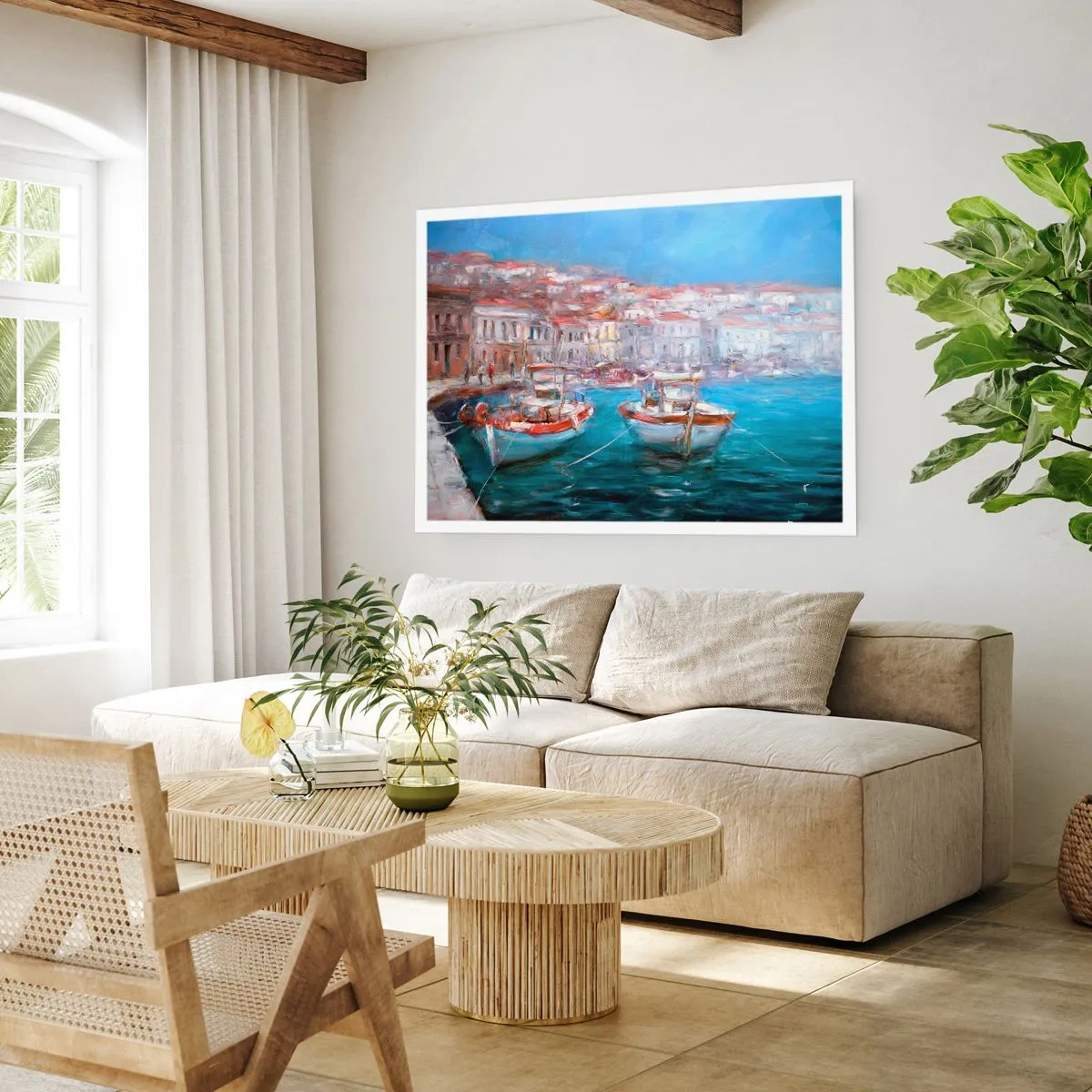 Affiche - Poster - Baie italienne - 91x61 cm