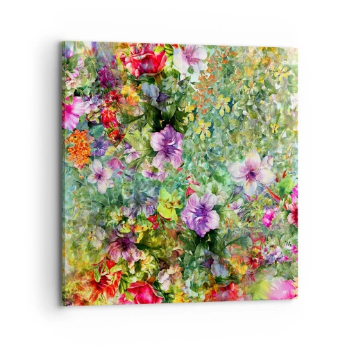 Impression sur toile - Image sur toile - En fleurs pour la perdition - 70x70 cm