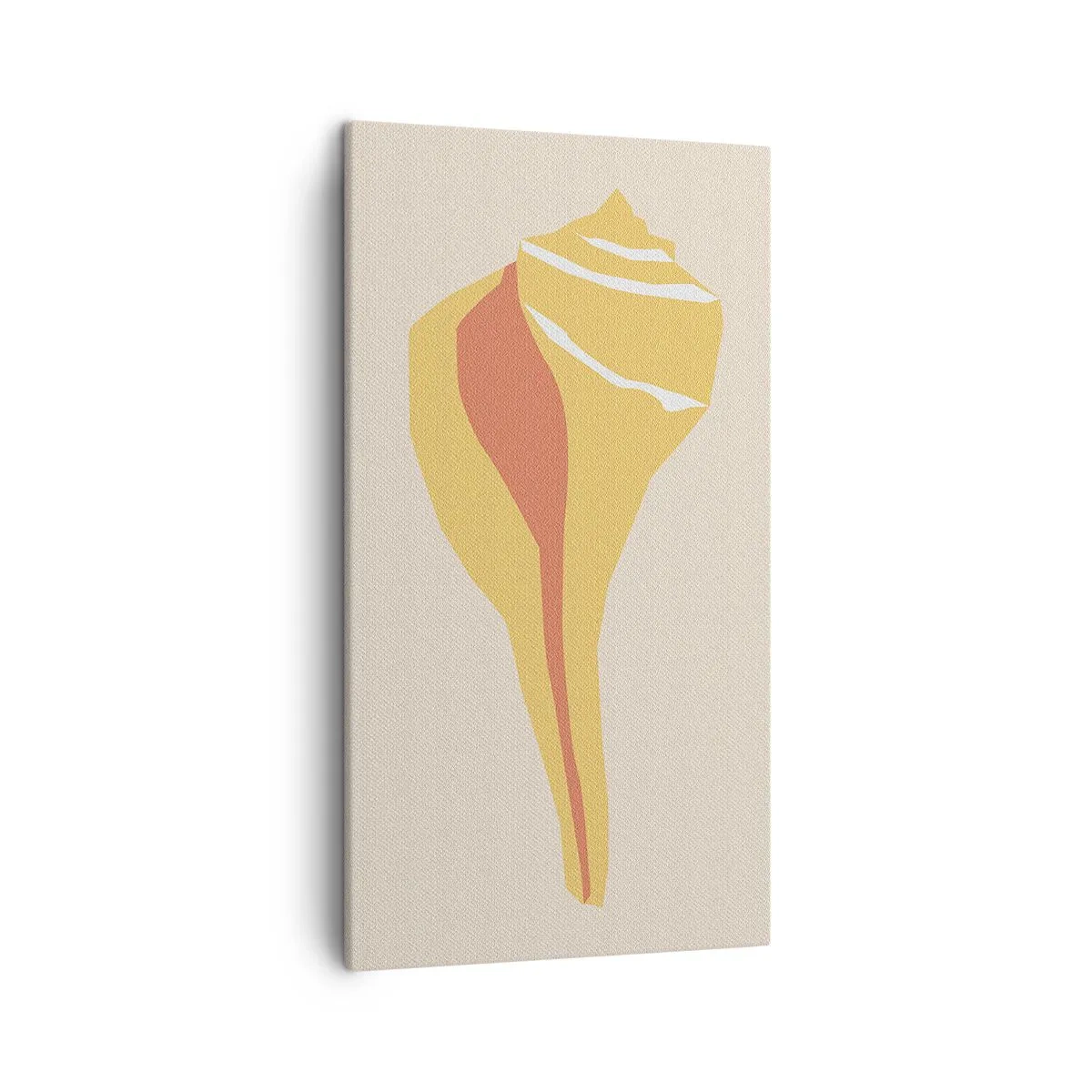 Impression sur toile - Image sur toile - Abstraction organique – croissance - 45x80 cm