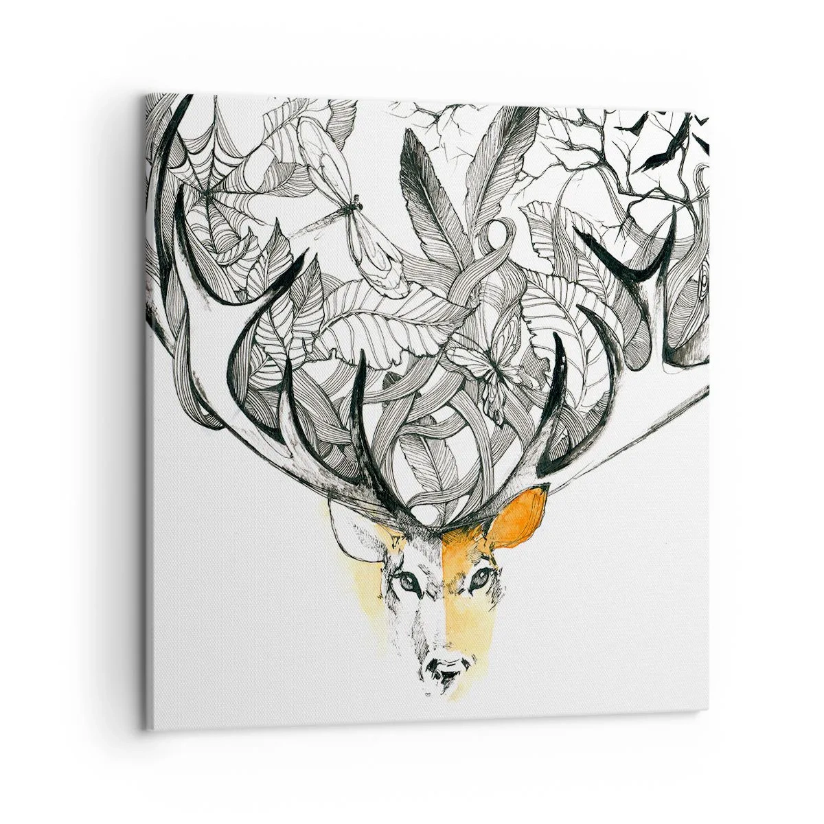 Impression sur toile - Image sur toile - Corne d'abondance - 50x50 cm