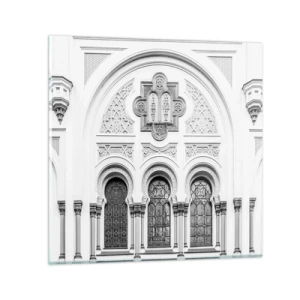 Impression sur verre - Image sur verre - À la frontière des cultures - 60x60 cm