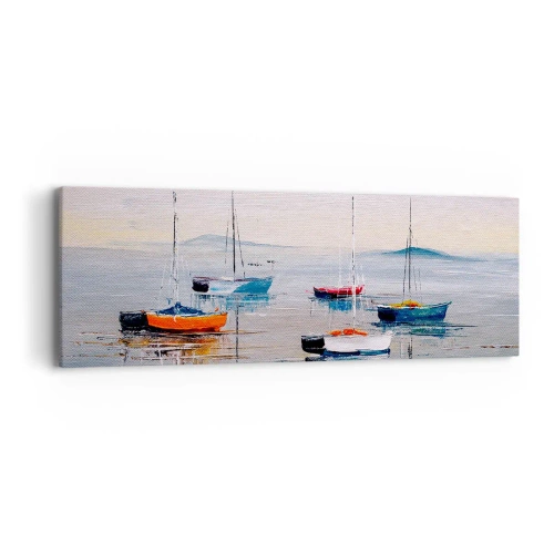 Impression sur toile - Image sur toile - Un repos bien mérité - 90x30 cm