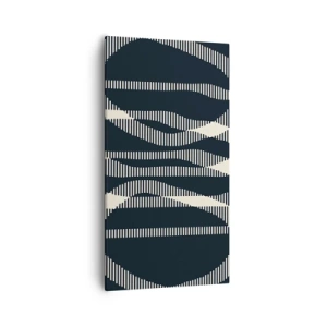 Impression sur toile - Image sur toile - Une tentative de briser l'obscurité - 55x100 cm