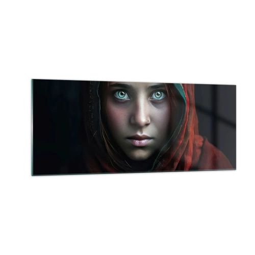 Impression sur verre - Image sur verre - Princesse orientale - 100x40 cm