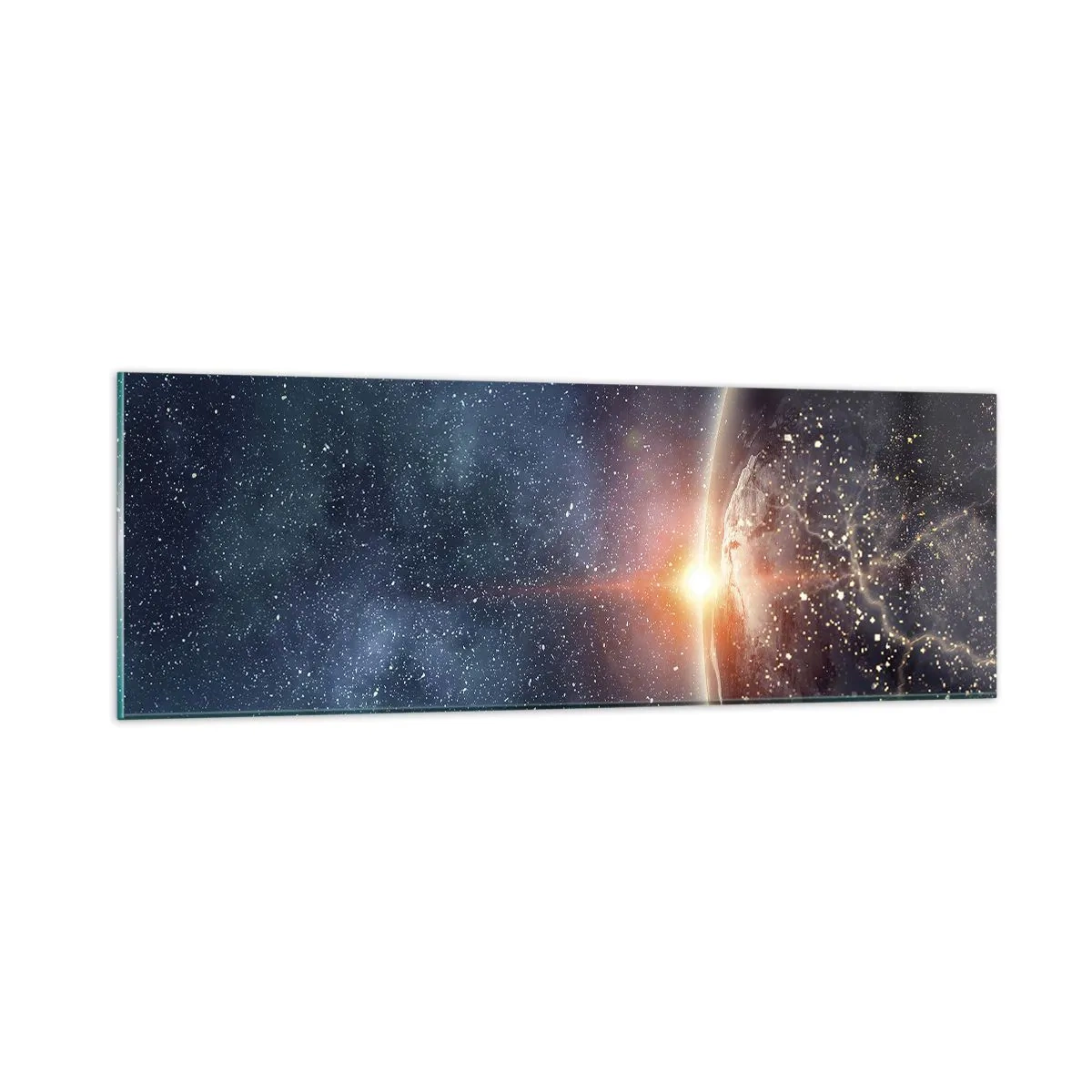 Impression sur verre - Image sur verre - Dans une nouvelle perspective - 90x30 cm