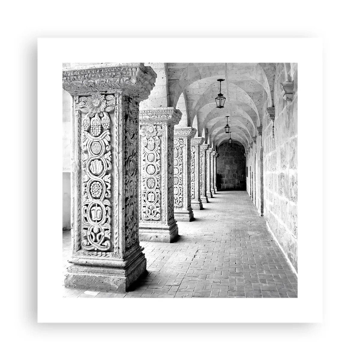 Affiche - Poster - Où cela mène-t-il…? - 40x40 cm