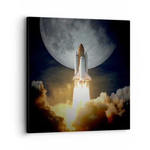 Impression sur toile - Image sur toile - Le début d'une aventure surnaturelle - 30x30 cm