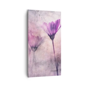 Impression sur toile - Image sur toile - Rêve de fleurs - 55x100 cm