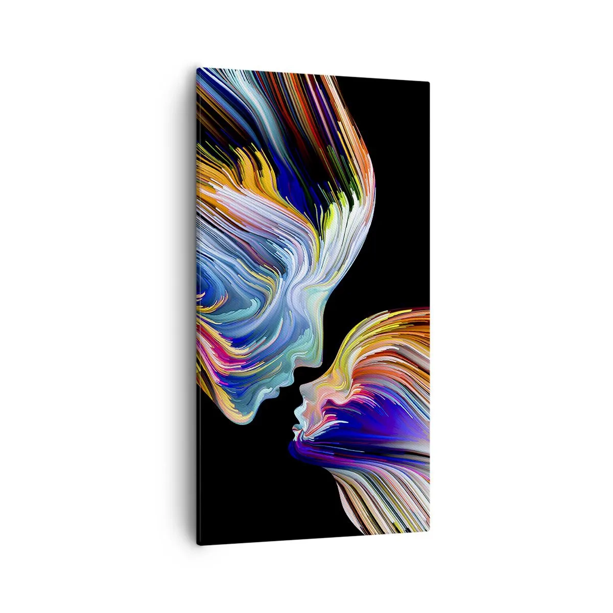 Impression sur toile - Image sur toile - Une fusion d'énergie et de lumière - 55x100 cm