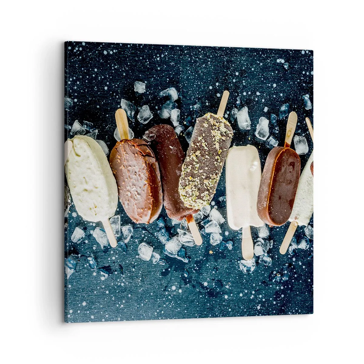 Impression sur toile - Image sur toile - Le goût de l'été chaud - 50x50 cm