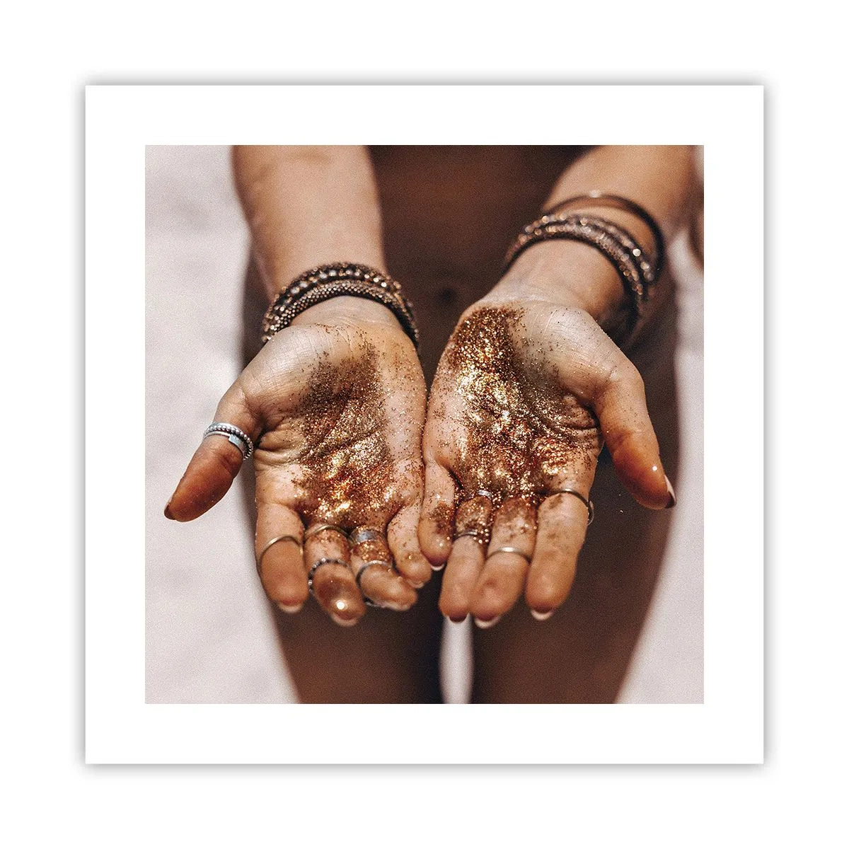 Affiche - Poster - Un don pour vous - 40x40 cm