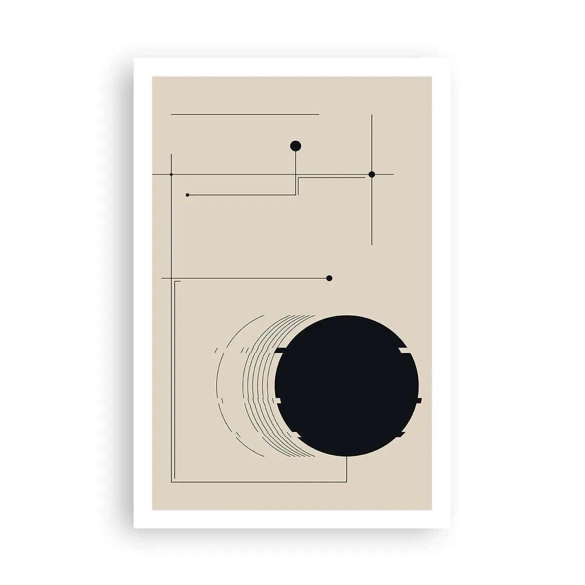 Affiche - Poster - Une composition flexible et dynamique - 61x91 cm