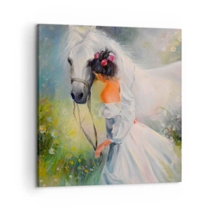 Impression sur toile - Image sur toile - Comme dans un beau rêve - 60x60 cm