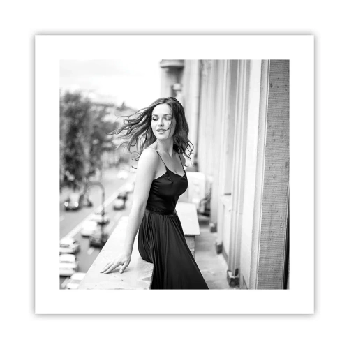 Affiche - Poster - Certainement un Parisien - 40x40 cm