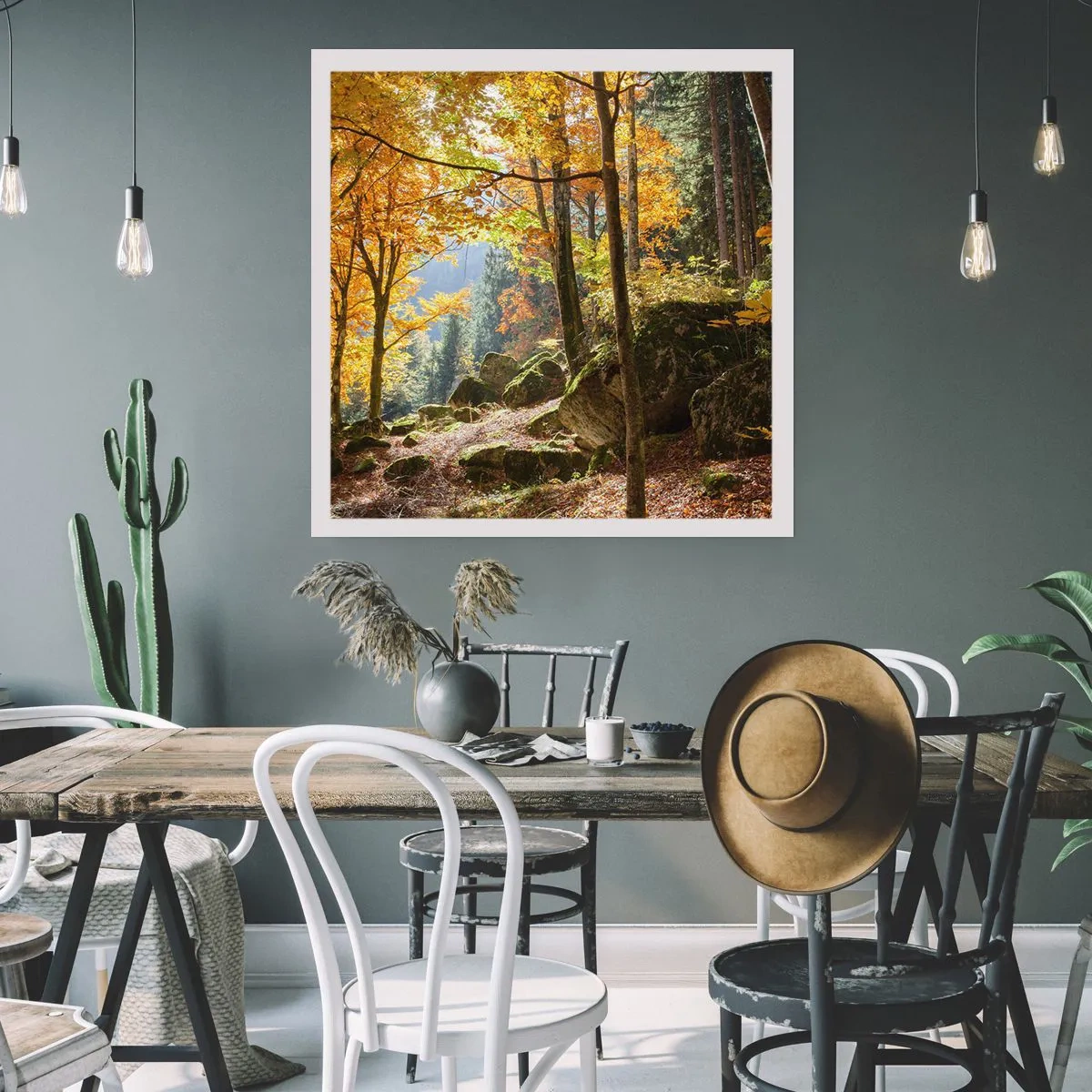 Affiche - Poster - Il est temps de se détendre - 30x30 cm