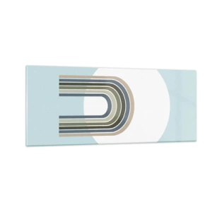 Impression sur verre - Image sur verre - Attraction irrésistible - 100x40 cm