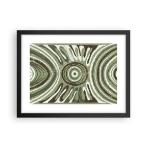 Affiche dans un cadre noir - Poster - Une explosion d'émotions - 40x30 cm