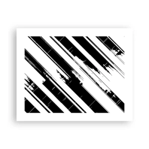 Affiche - Poster - Une composition intense et dynamique - 50x40 cm