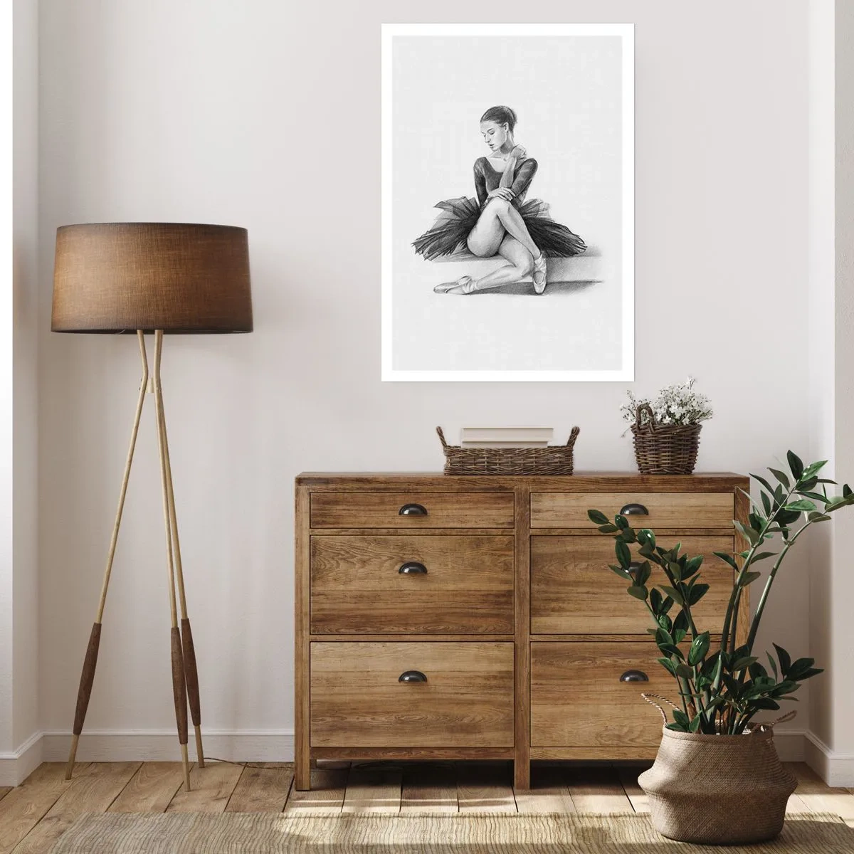 Affiche - Poster - Envoutée par la danse - 70x100 cm