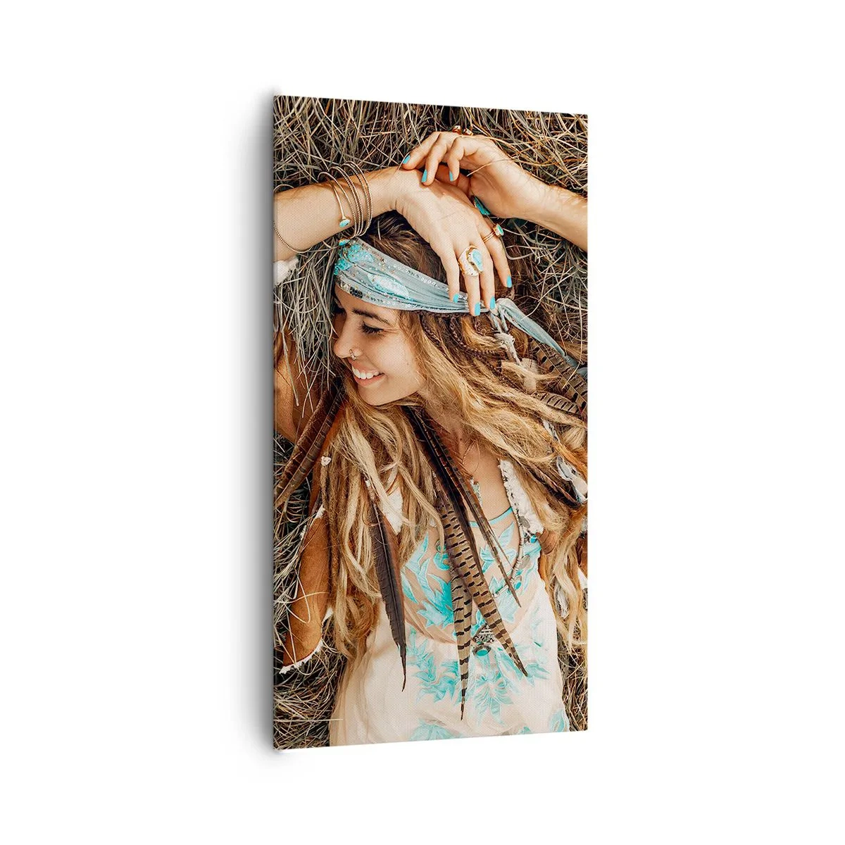 Impression sur toile - Image sur toile - En route vers les années d'amour - 65x120 cm