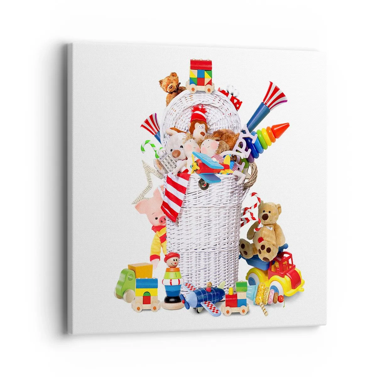 Impression sur toile - Image sur toile - Trésors des tout-petits - 40x40 cm