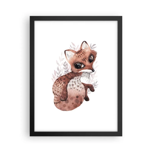 Affiche dans un cadre noir - Poster - Seulement à aimer - 30x40 cm