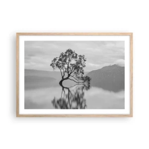 Affiche dans un chêne clair - Poster - Un tel pays existe - 70x50 cm