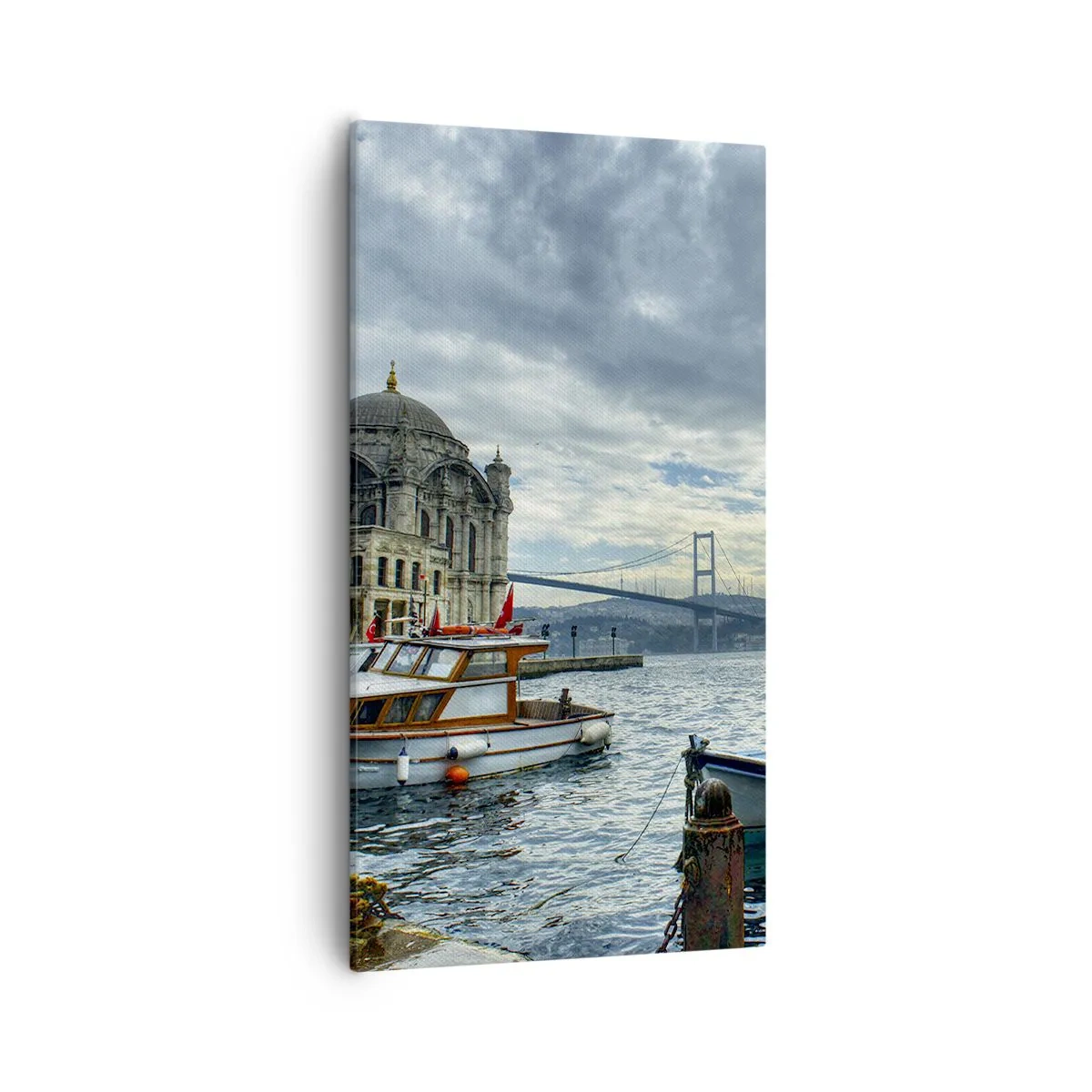 Impression sur toile - Image sur toile - Aux confins des mondes - 55x100 cm