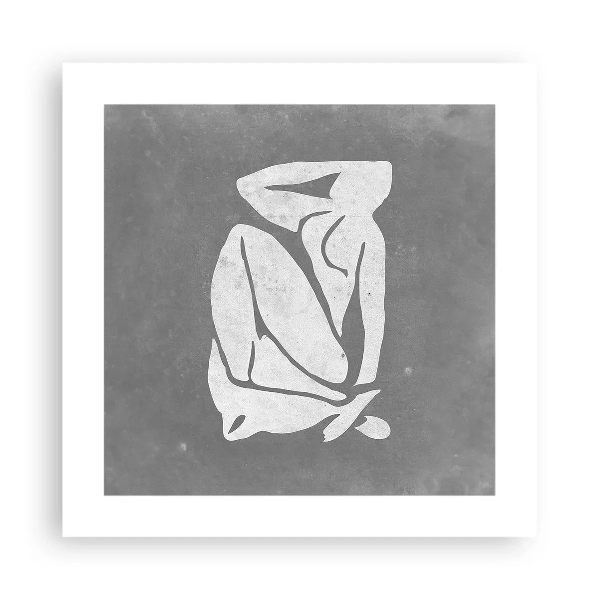 Affiche - Poster - En pensée - 40x40 cm