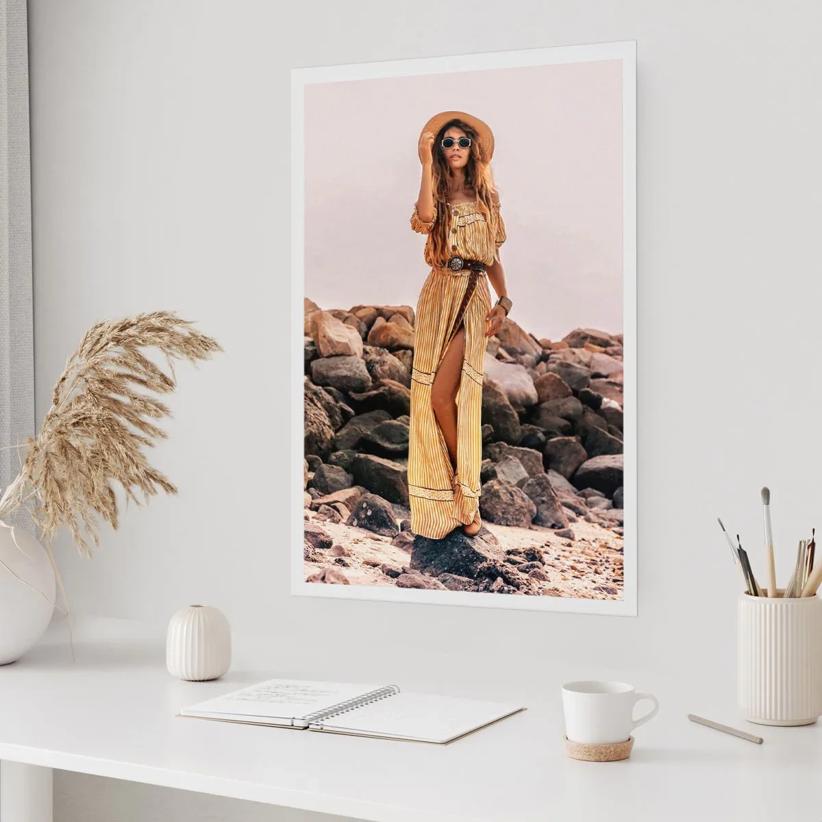 Affiche - Poster - La magie des pierres - 70x100 cm