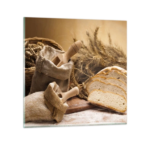 Impression sur verre - Image sur verre - Comment il coupe avec un couteau - 30x30 cm